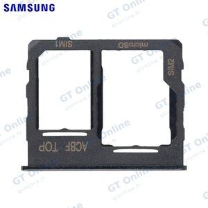 Tiroir SIM Original Samsung Galaxy A32 5G A326 GH63-19393A Noir