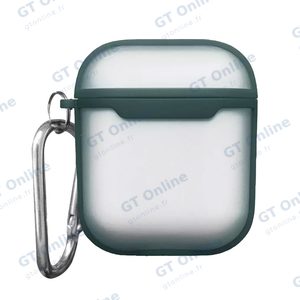 Protection Silicone Transparent pour Boitier AirPods 1er & 2e Génération (8) Bleu Lac