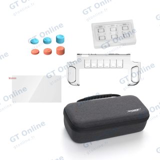 Kit d’accessoires 10 pièces pour Nintendo Switch 2 (housse, coque, boîtier de cartes, capuchons) DOBE TNS-5112 — noir