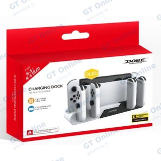 Station de charge pour Joy-Con de Nintendo Switch / Switch OLED DOBE TNS-0122B