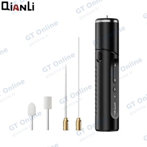 Outil Électrique de Retrait de Colle OCA QianLi Inclinable, Type-C avec Batterie & LED Verte