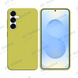 Coque Silicone Compatible pour Samsung Galaxy S25 S931 (#6) Jaune