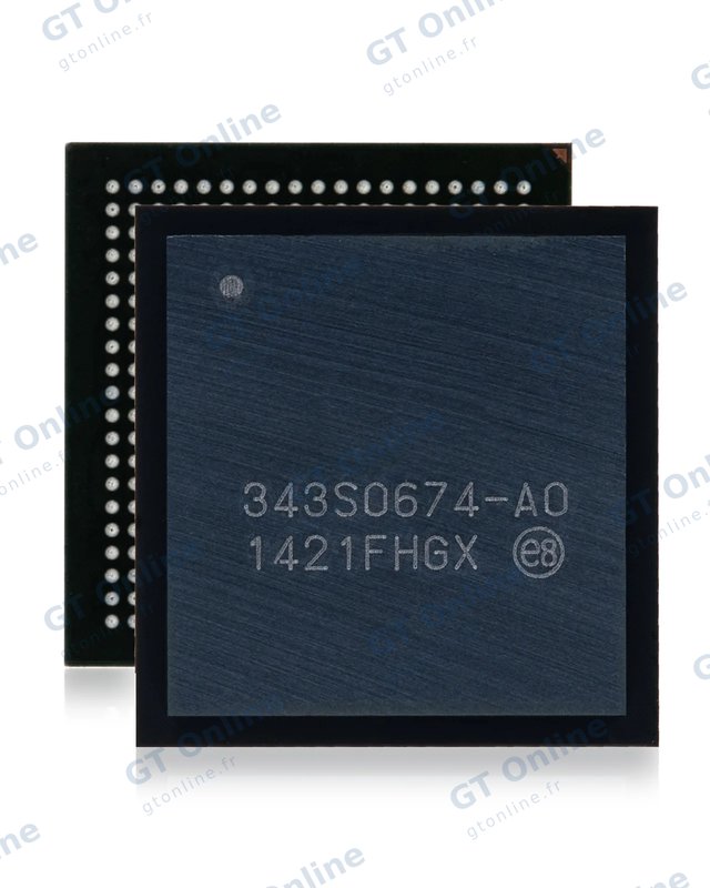 Circuit intégré de gestion d’alimentation pour Apple iPad Mini 4 / Air 2 (U8100 / 343S0674) (version cellulaire)