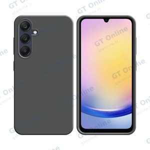 Coque Silicone Compatible pour Samsung Galaxy A25 5G A256 (#5) Gris