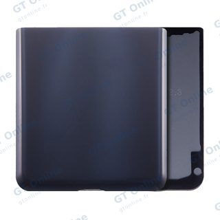 Vitre arrière pour Samsung Galaxy Z Flip 5G (F707) (pack service origine, noir mystique)