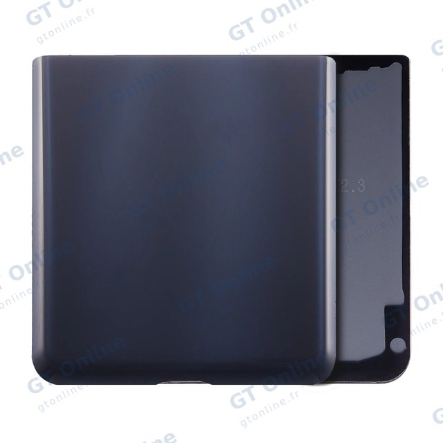 Vitre arrière pour Samsung Galaxy Z Flip 5G (F707) (pack service origine, Mystic Black)