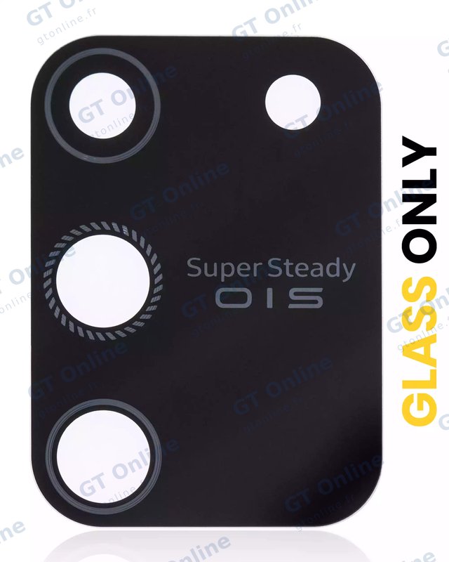 Lentille de caméra arrière avec adhésif pour Samsung Galaxy S10 Lite (lot de 10)