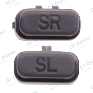 Boutons SR et SL pour manette Joy-Con Nintendo Switch (jeu de 2 pièces, noir)