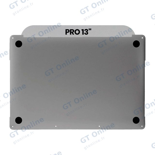 Coque inférieure pour Apple MacBook Pro 13" A1706 (2016-2017) / A1989 (2018-2019) (origine neuve, gris sidéral)