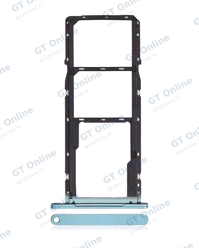 Tiroir SIM pour Samsung Galaxy A06 (A065 / 2024) (premium, bleu)