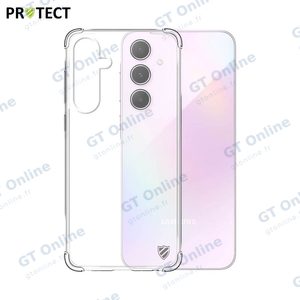 Coque Silicone Renforcée PROTECT pour Samsung Galaxy A55 5G A556 Transparent