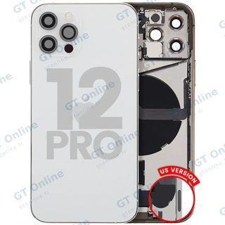 Châssis pour Apple iPhone 12 Pro (version US, origine d'occasion — grade B, argent)