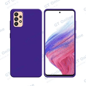Coque Silicone Compatible pour Samsung Galaxy A53 5G A536 (#7) Mauve
