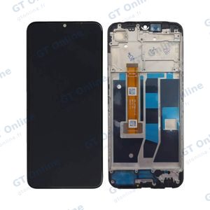 Écran Tactile Premium avec Châssis OPPO A16 4G/A16s Noir