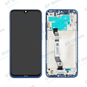Écran Tactile avec Châssis Xiaomi Redmi Note 8/Redmi Note 8 2021 Bleu