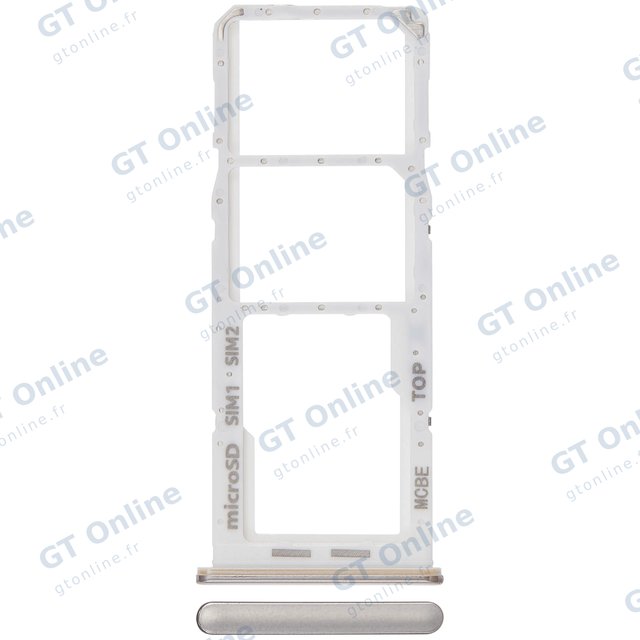 Tiroir SIM pour Samsung Galaxy M32 (M325 / 2021) (blanc)