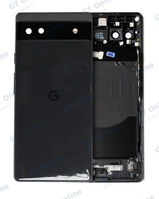 Châssis pour Google Pixel 6a (origine d'occasion — grade A, Charcoal)