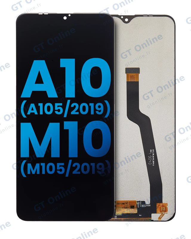 Écran pour Samsung Galaxy A10 (A105 / 2019) / M10 (M105 / 2019) (compatible premium, toutes couleurs)