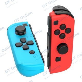 Manettes Joy-Con gauche/droite Animal Crossing pour Nintendo Switch DOBE TNS-1864X — bleu/vert