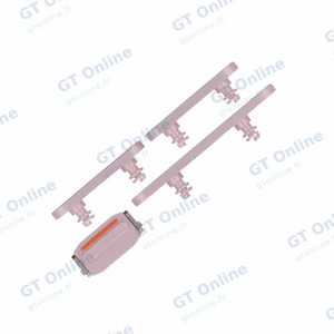 Bouton On/Off et Volume Apple iPhone 15/iPhone 15 Plus Rose