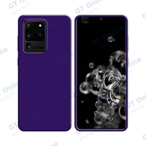 Coque Silicone Compatible pour Samsung Galaxy S20 Ultra G988 (#7) Mauve
