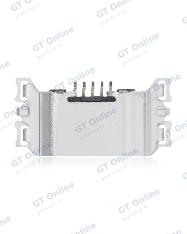 Connecteur de charge à souder — format Micro B, 5 broches, 4 points de fixation (C247)