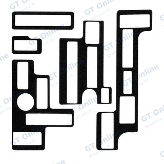 Adhésif isolant de carte mère pour Apple iPhone 15 / 15 Plus (lot de 5, lot de 10)