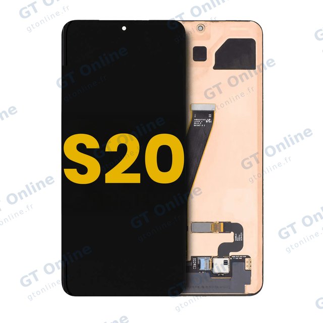 Écran OLED sans châssis pour Samsung Galaxy S20 5G (reconditionné, toutes couleurs)