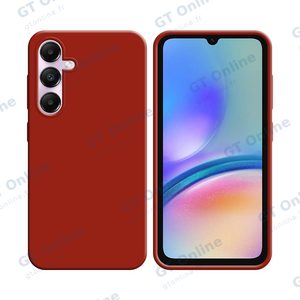 Coque Silicone Compatible pour Samsung Galaxy A05s A057 (#1) Rouge