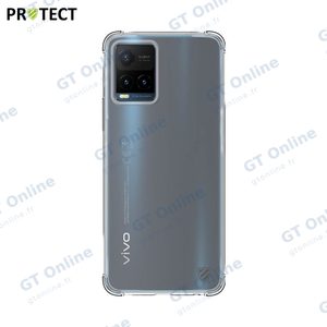 Coque Silicone Renforcée PROTECT pour Vivo Y21s/Y21/Y33s 4G Transparent — vue 2