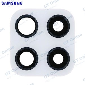 Lentille Original Samsung Galaxy M22 M225 GH64-08567B Blanc