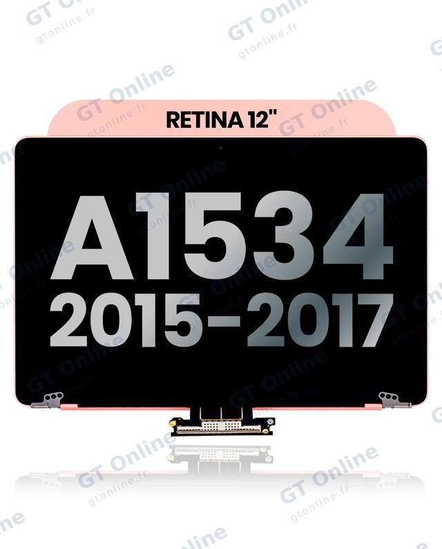 Écran pour Apple MacBook 12" A1534 (2015-2017) (origine d'occasion, Rose Gold)