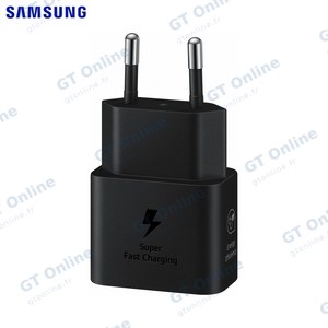 Chargeur Secteur USB-C Samsung EP-T2510NBEGEU 25W 3A Noir