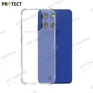Coque Silicone Renforcée PROTECT pour Motorola Moto G56 5G Transparent