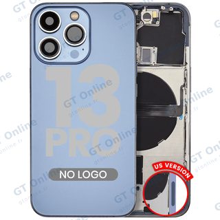 Châssis pour Apple iPhone 13 Pro (version US, compatible premium, Sierra Blue)