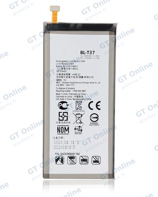 Batterie pour LG Stylo 4 / Stylo 4 Plus / V40 ThinQ / Q8 (Q815) (BL-T37)
