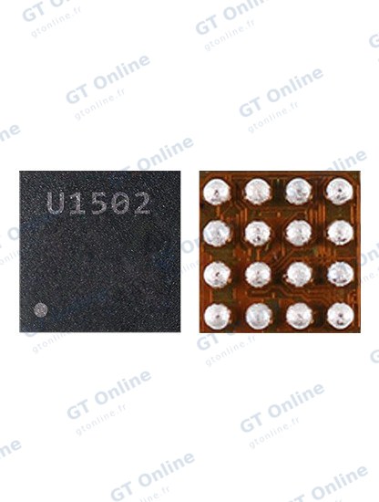 Pièce à microsouder pour Apple iPhone 5C / 5S / 6 / 6 Plus (U23: U1502: 56DZ: 12 Pins) (lot de 10)