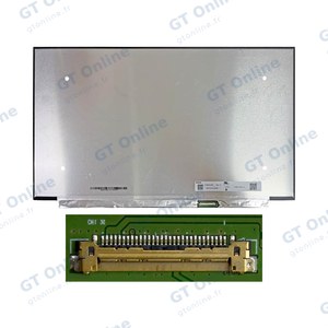 Dalle Ordinateur Portable 15.6" Slim FHD (1920x1080) LCD 60Hz, eDP 30pin Droite 19mm, sans Fixation ~350mm