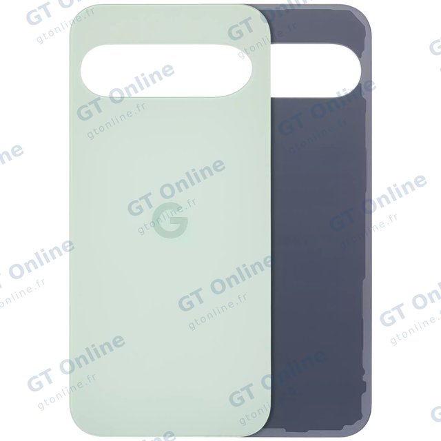 Vitre arrière pour Google Pixel 9 (origine d'occasion — grade A, Wintergreen)