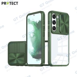 Coque de Protection IE027 PROTECT pour Samsung Galaxy S23 5G S911 Vert Foncé