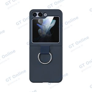 Coque de Protection avec Anneau Z-FL2 Samsung Galaxy Z Flip 5 5G F731 Bleu