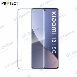 Verre Trempé Intégral PROTECT pour Xiaomi 12 5G/12X Noir