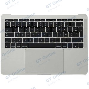 Top Case Apple MacBook Pro Retina 13" (2016) A1708/MacBook Pro Retina 13" (2017) A1708 AZERTY Argent