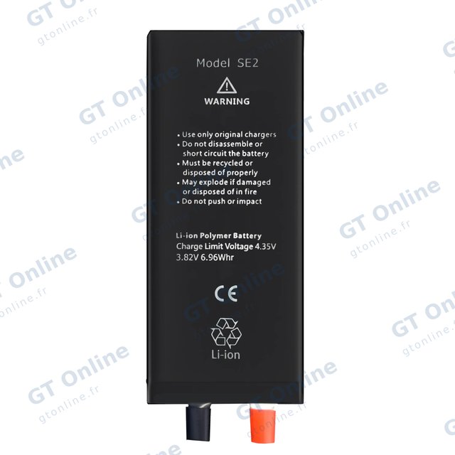 Batterie nue à souder pour Apple iPhone SE (2020) (soudure par points requise, compatible)