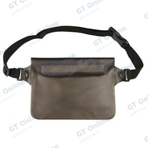 Pochette Ceinture Étanche Gris