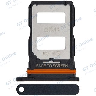 Tiroir SIM pour Xiaomi 12 Lite (noir)