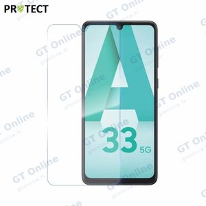 Verre Trempé Classique PROTECT pour Samsung Galaxy A33 5G A336 Transparent