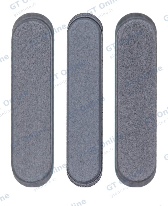 Nappe volume pour Apple iPad Pro 12.9" 3rd Gen (2018) / iPad Pro 11" 1st Gen (2018) (gris sidéral)