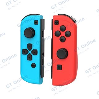 Manettes Joy-Con gauche/droite Animal Crossing pour Nintendo Switch DOBE TNS-1864X — bleu/vert