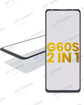 Vitre d’écran avec OCA pour Motorola Moto G60S (XT2133 / 2021)